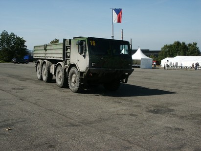 Współczesna produkcja wojskowa to m.in TATRA T815-7