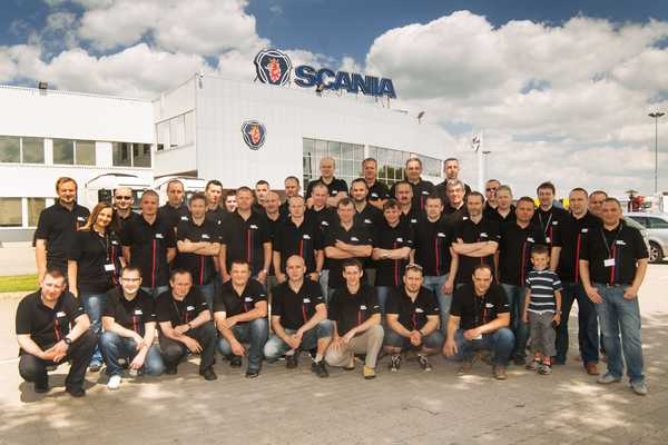Konkurs Scania Top Team