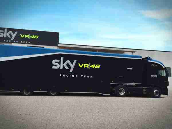 IVECO potwierdza przyjęcie roli Oficjalnego Dostawcy Sky Racing Team VR46