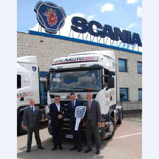Firma Galaauto wybiera markę Scania 