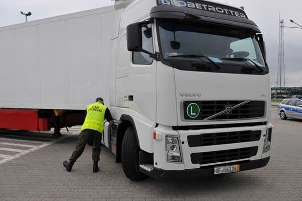 Zatrzymanie ciężarówki skradzionej w Hiszpanii