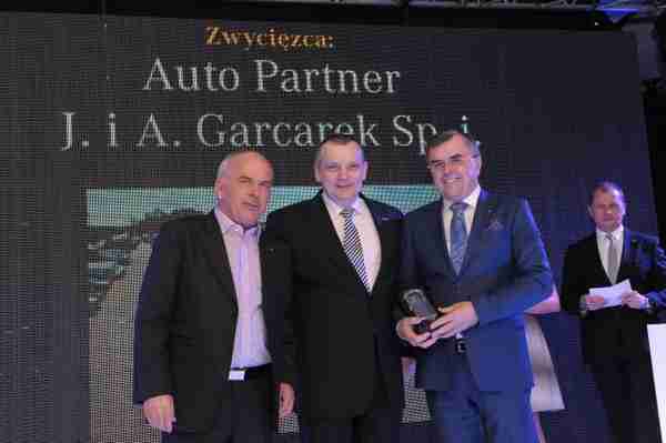 Auto Partner J. i A. Garcarek po raz kolejny Dealerem Roku