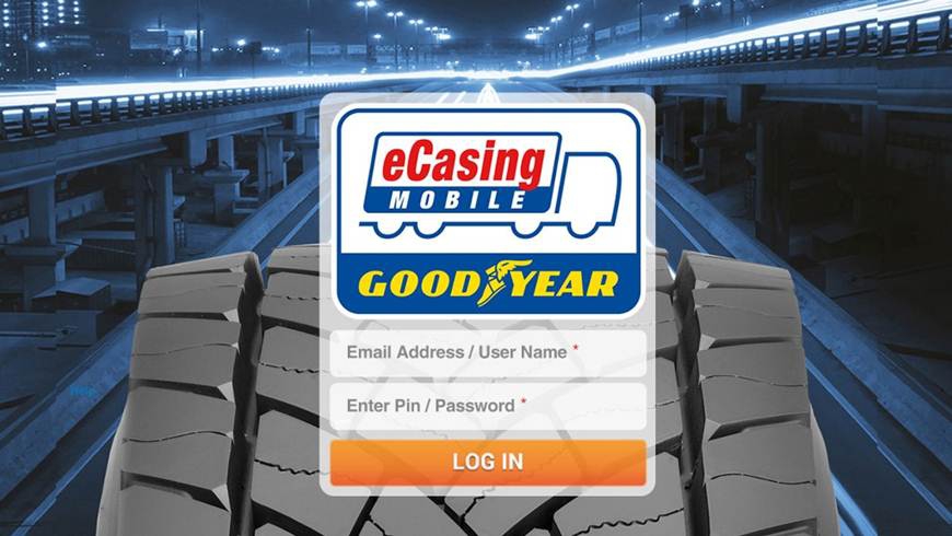  Goodyear wprowadza mobilną aplikację eCasing