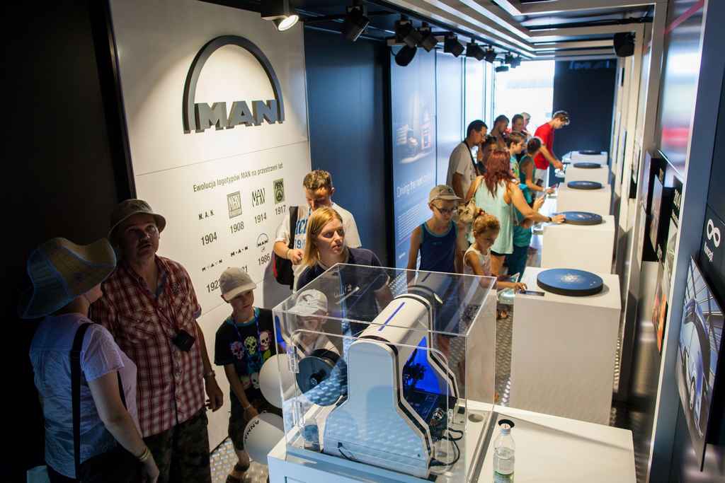 Ruszyło mobilne muzeum MAN