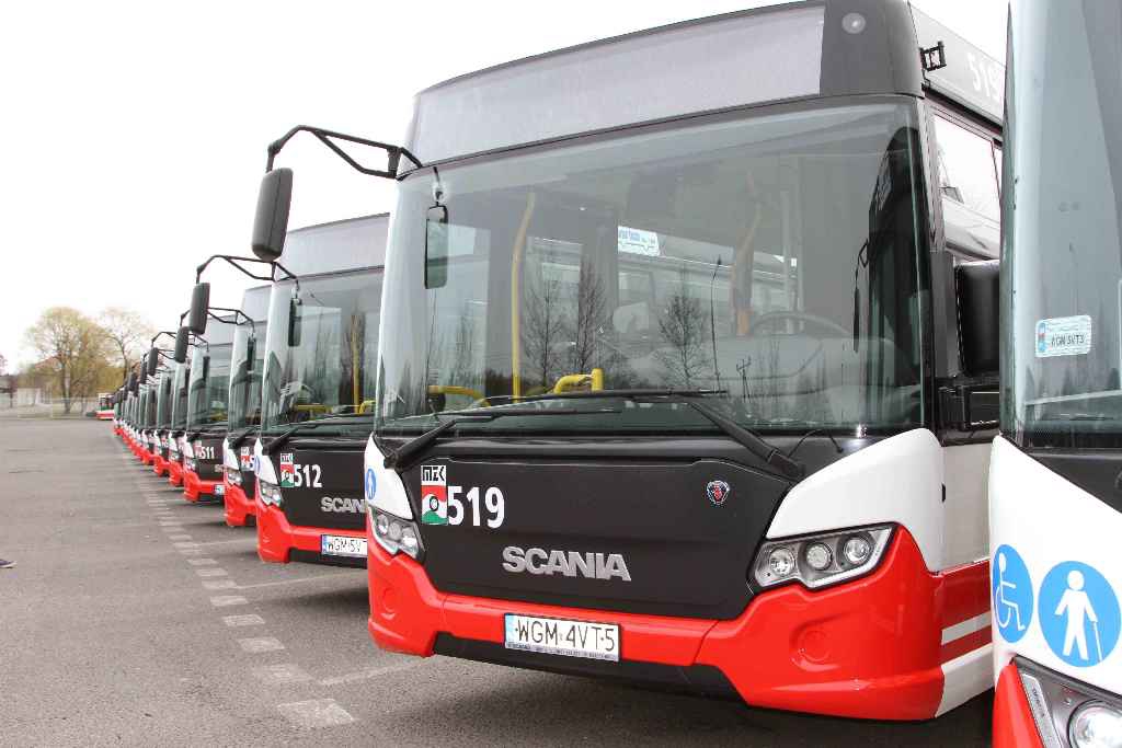 Autobusy Scania Citywide w Jastrzębiu-Zdroju