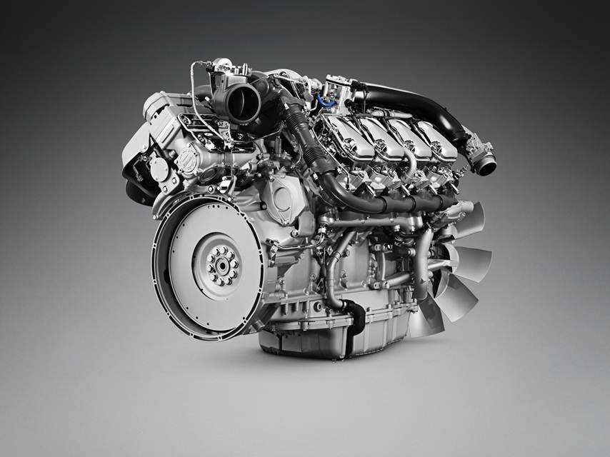 Silniki Scania V8 Euro 6 nowej generacji 