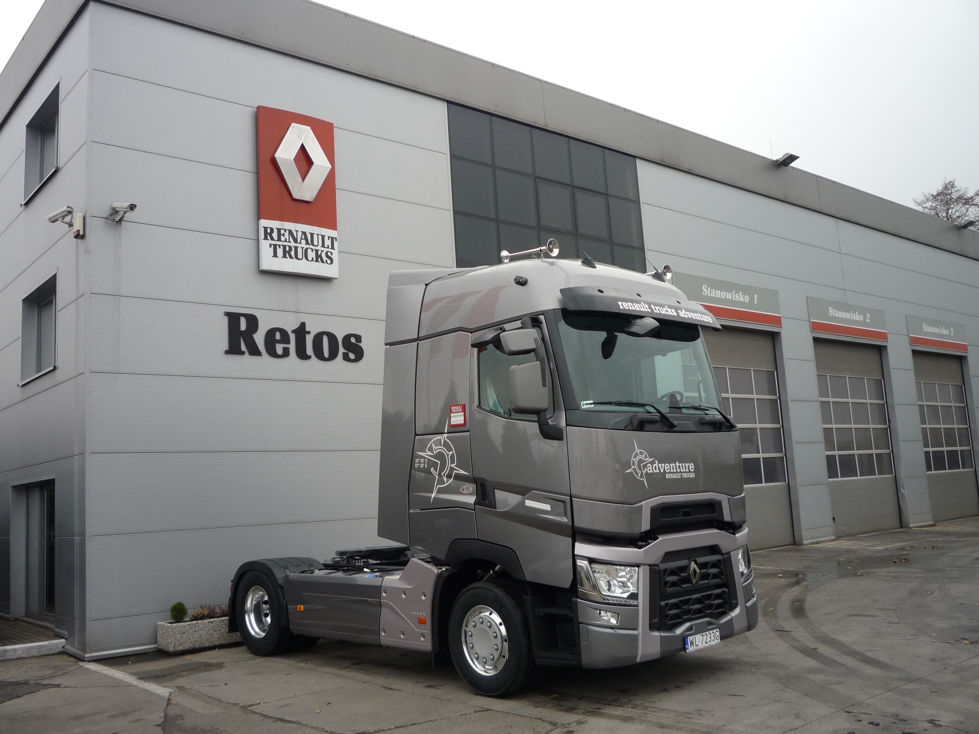 Renault Trucks Adeventure w firmie Usługi Transportowe Radosław Sacharuk