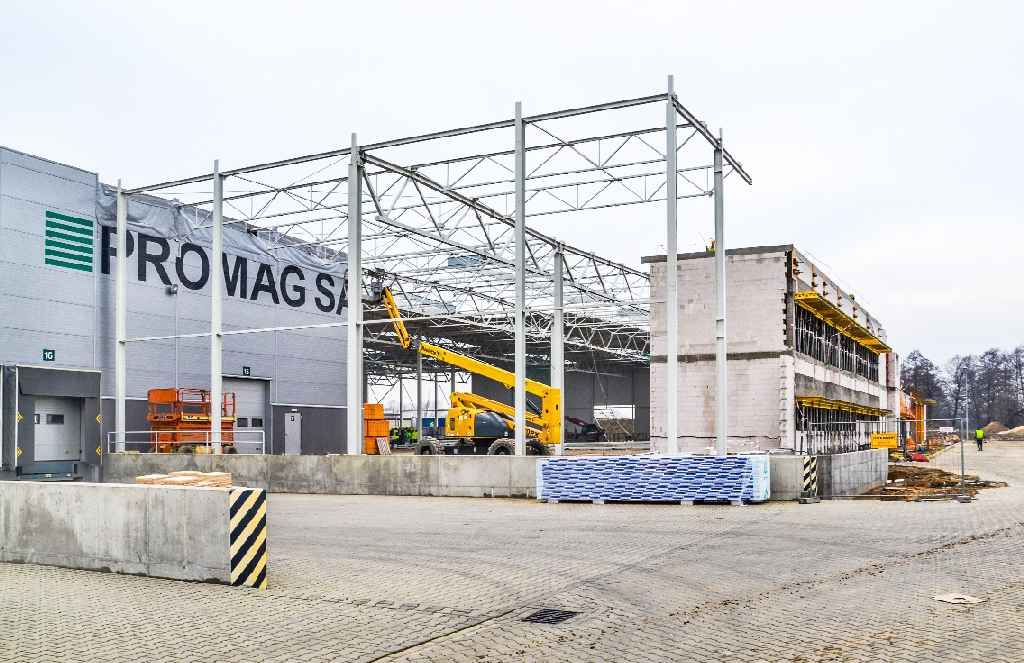 PROMAG rozbudowuje Centrum Logistyczne w Koninku