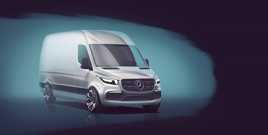 Mercedes-Benz Vans ujawnia pierwsze szczegóły dotyczące nowego Sprintera
