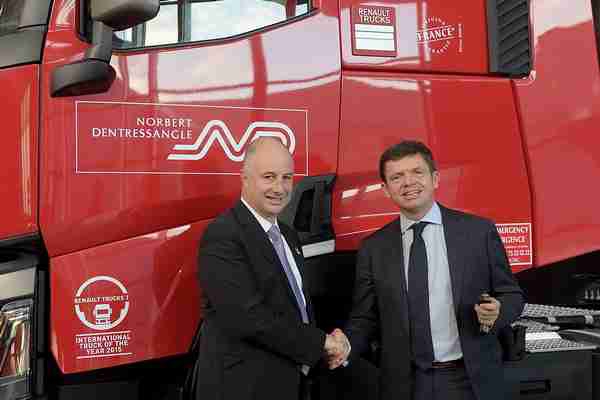 Norbert Dentressangle kontynuuje swoje partnerstwo z Renault Trucks
