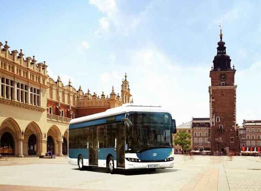 Solaris dostarczy do Krakowa cztery autobusy elektryczne