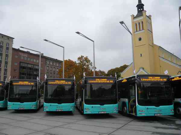 MAN dostarczy 40 autobusów miejskich do stolicy Estonii