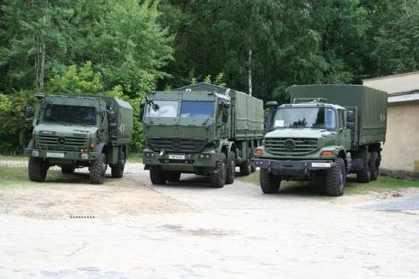 Gama pojazdów wojskowych Mercedes-Benz