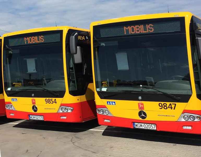 100 nowych autobusów Grupy Mobilis na ulicach Warszawy