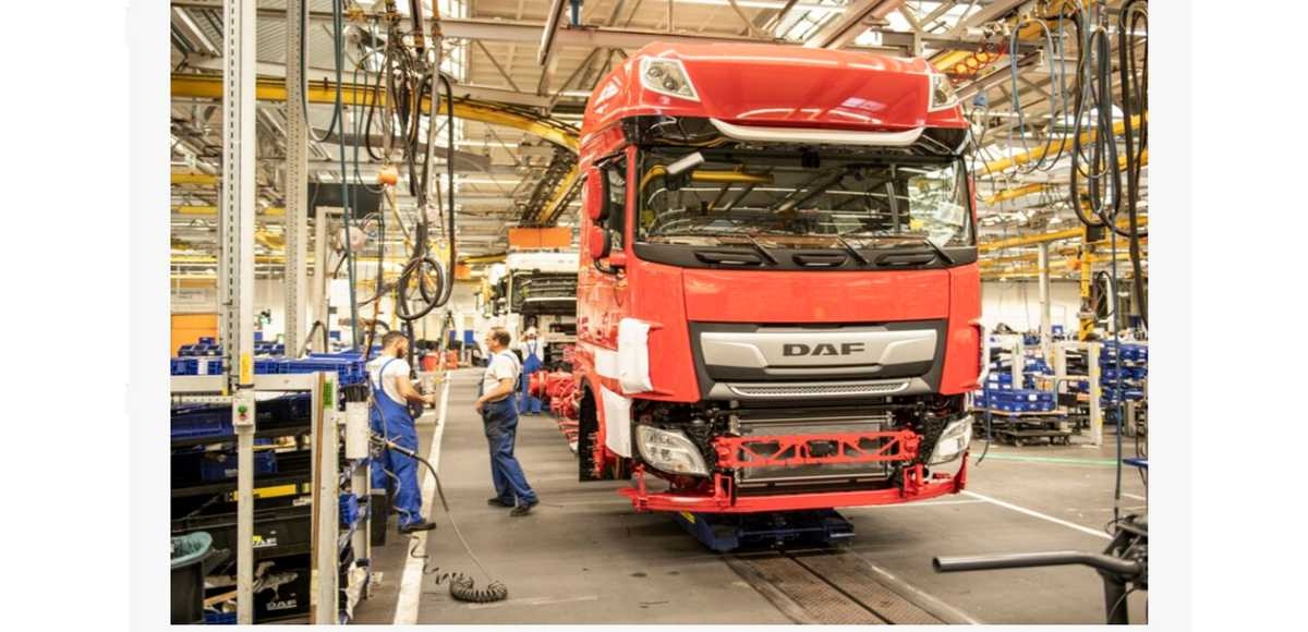 Popyt na ciężarówki DAF w angielskich firmach transportowych