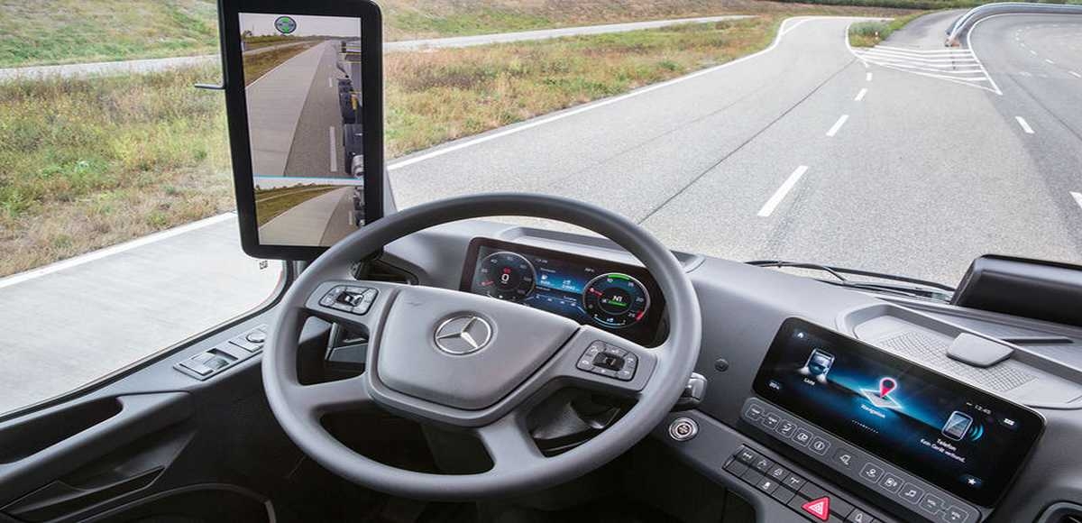 System kamer Mirror Cam pokazuje kierowcy obraz za samochodem