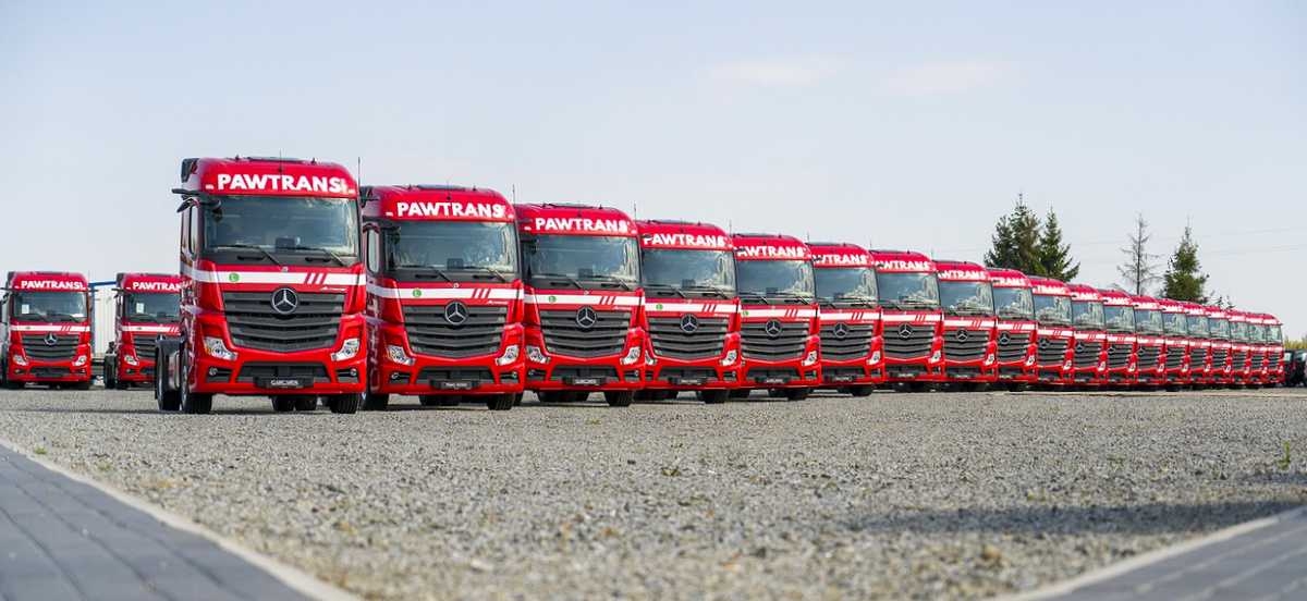 Nowy Mercedes-Benz Actros w firmie Pawtrans