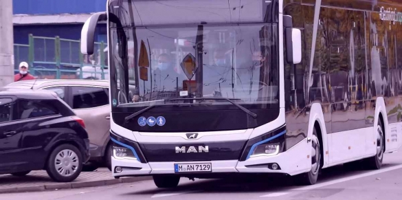 Elektryczny autobus MAN Gdynia