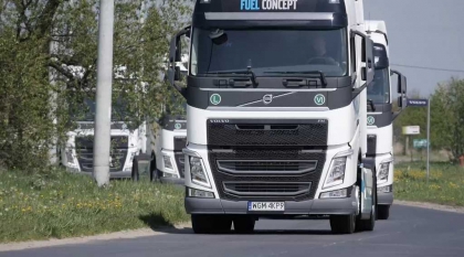 Volvo FH Fuel Concept w firmie Cukrohurt