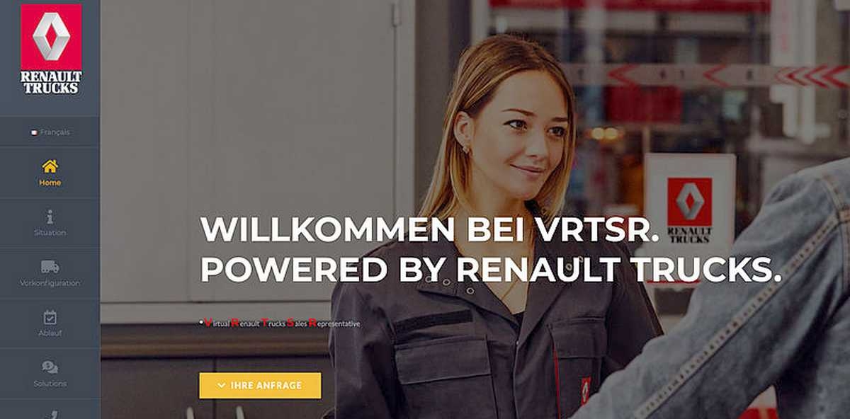 Wirtualny sprzedawca Renault Trucks