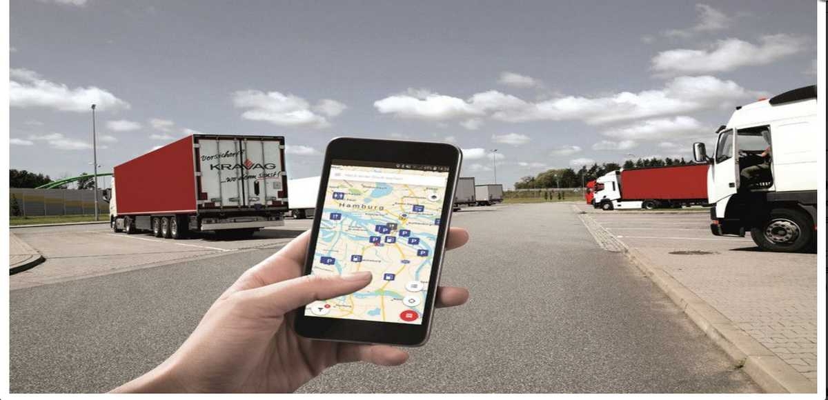 Nowa aplikacja od firmy KRAVAG pomaga kierowcom cężarówek w znalezieniu wolnych parkingów