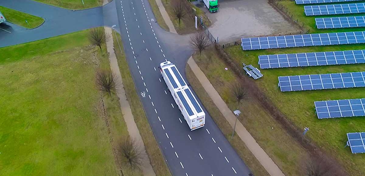Innowacyjny system solarny do ciężarówek