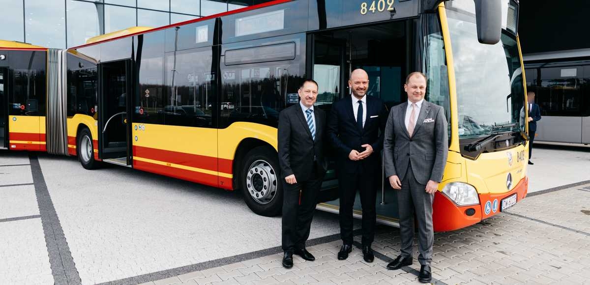 Nowe autobusy Mercedes-Benz dla Wrocławia