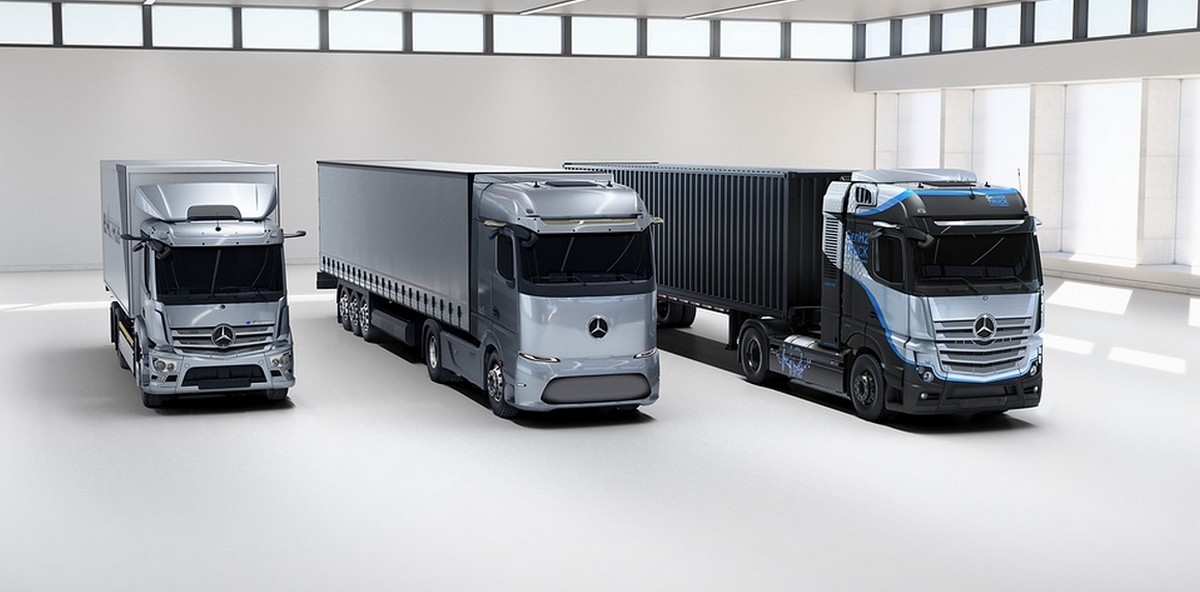 Elektryczne ciężarówki Daimler Truck