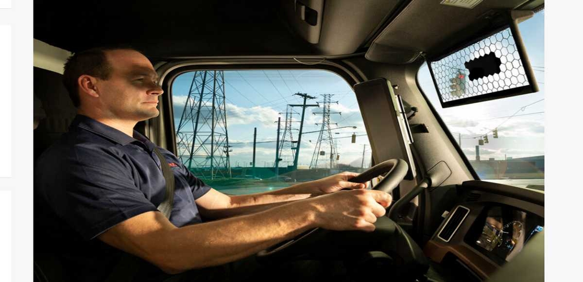 Virtual Visor zapewnia komfort pracy kierowcy ciężarówki