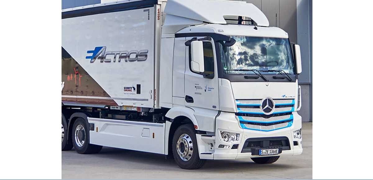 Ekologiczna ciężarówka Mercedes-Benz E-Actros