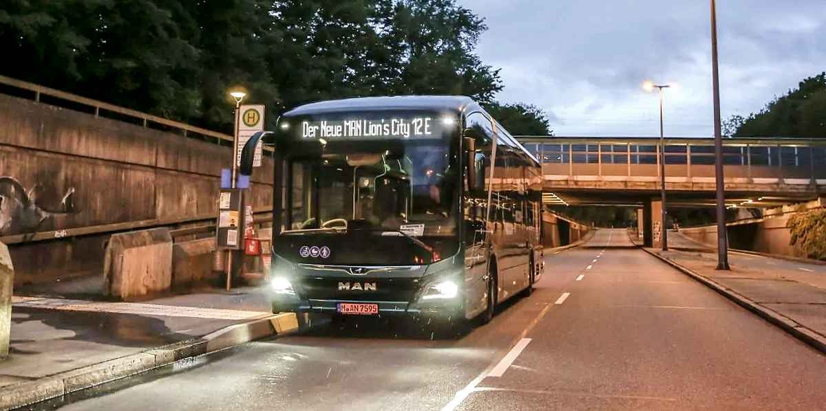 Elektryczny autobus miejski MAN