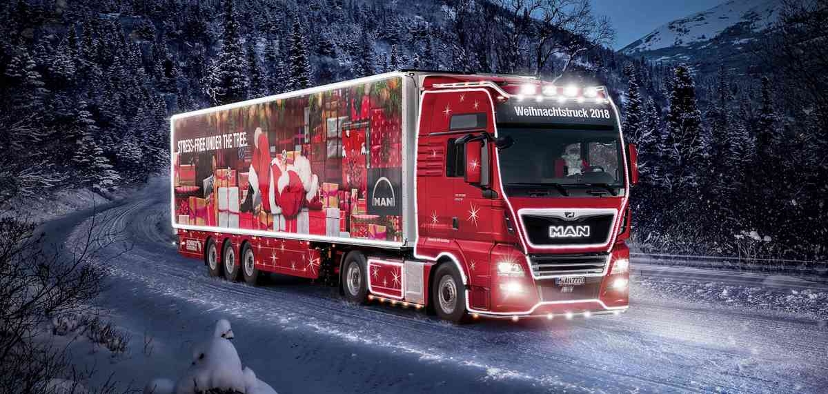 MAN Christmas Truck