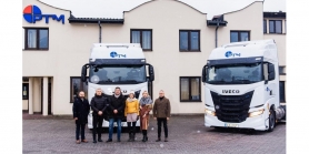 Tysięczna ciężarówka IVECO sprzedana w Polsce zasilana LNG