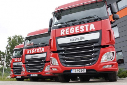 DAF Euro 6 w firmie Regesta