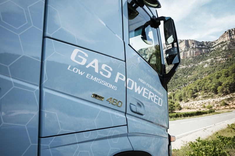 Nowe samochody ciężarowe Volvo zasilane LNG 