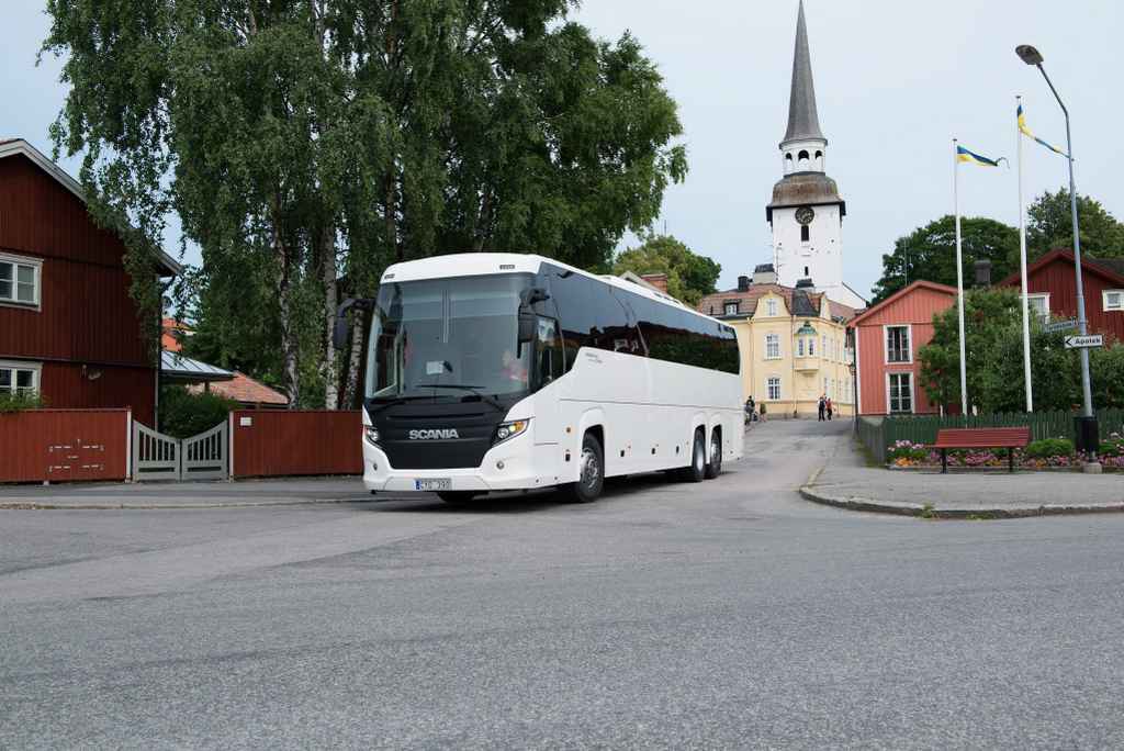 Autobusy Scania w najbogatszych wersjach na targach Busworld