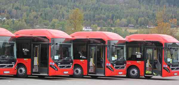 Nettbuss kupił 17 autobusów hybrydowych od Volvo Buses