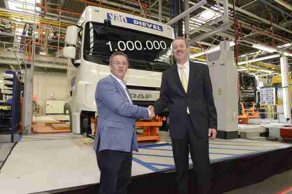 Fabryka DAF Vlaanderen produkuje milionową kabinę