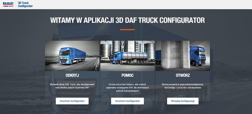 3D Truck Configurator