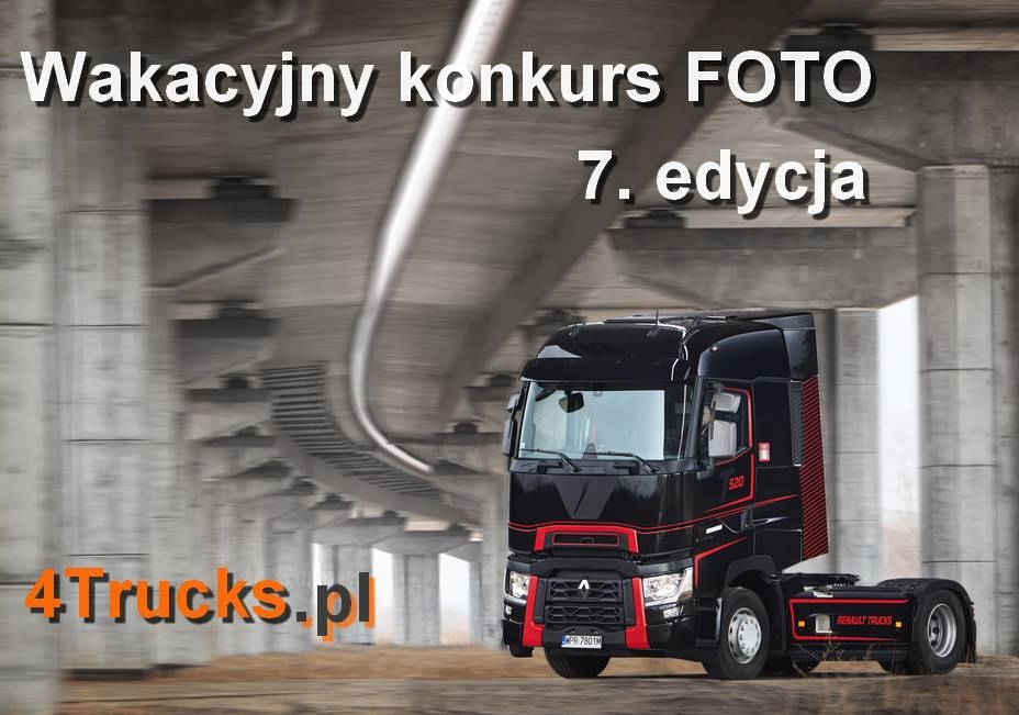 Wakacyjny konkurs FOTO 2018 - 4Trucks.pl