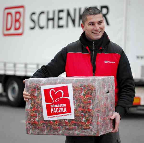 DB Schenker Logistics dla Szlachetnej Paczki