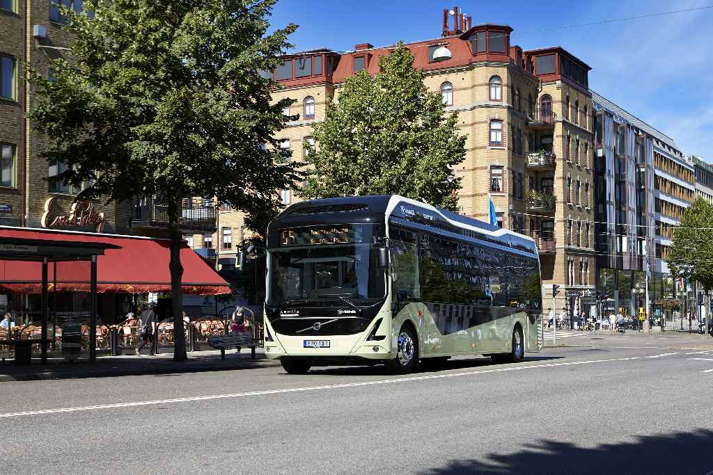 European Solar Prize dla trasy obsługiwanej przez autobusy elektryczne Volvo